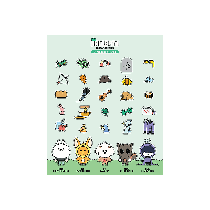 TOMORROW X TOGETHER- Stylebook Sticker