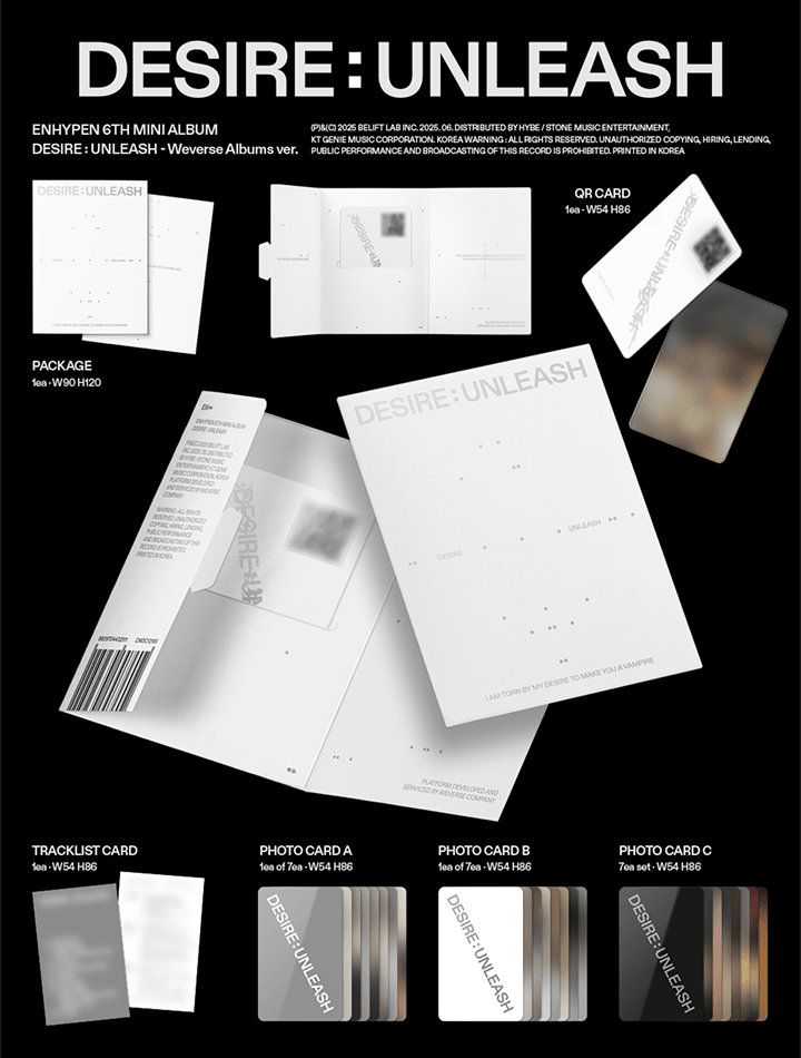 DESIRE : UNLEASH (Weverse Albums ver.) 0 detail