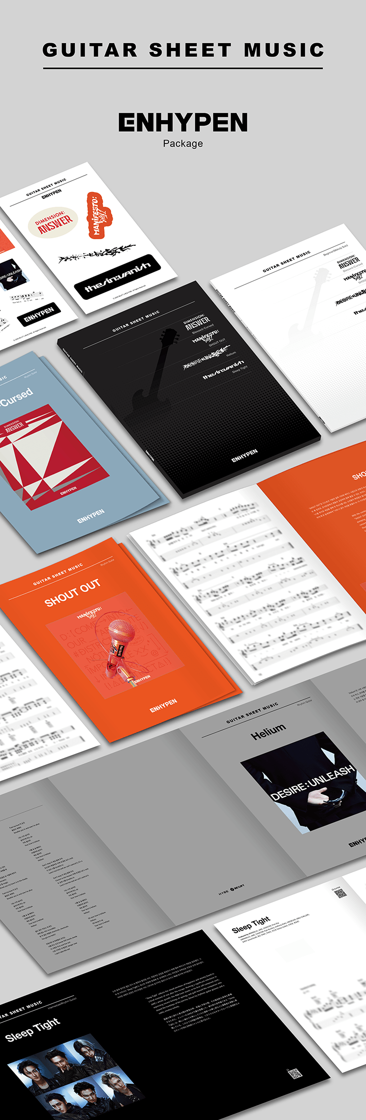Guitar Sheet Music : ENHYPEN (Package) 0 detail