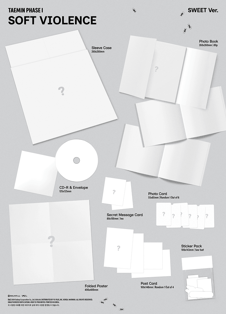 [PHASE I : Soft Violence] (PHOTO BOOK Ver.) (Random) 1 detail