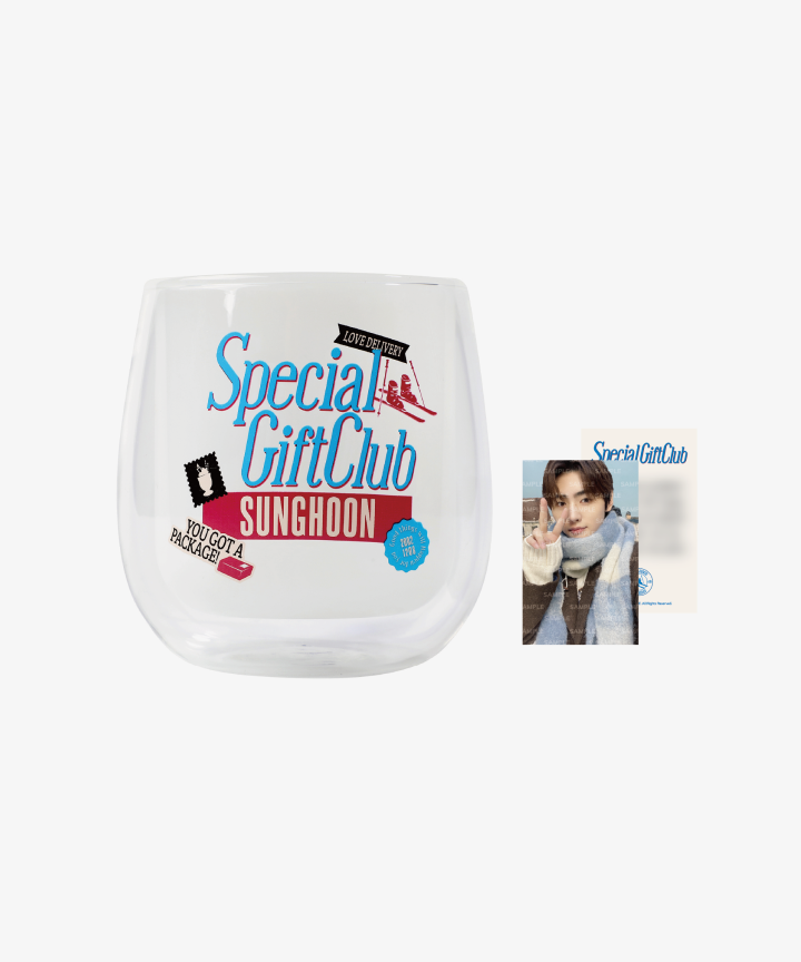 ENHYPEN ソンフン DOUBLE WALL GLASS MUG付属トレカ ENHYPEN | [SUNGHOON] DOUBLE WALL GLASS MUG
