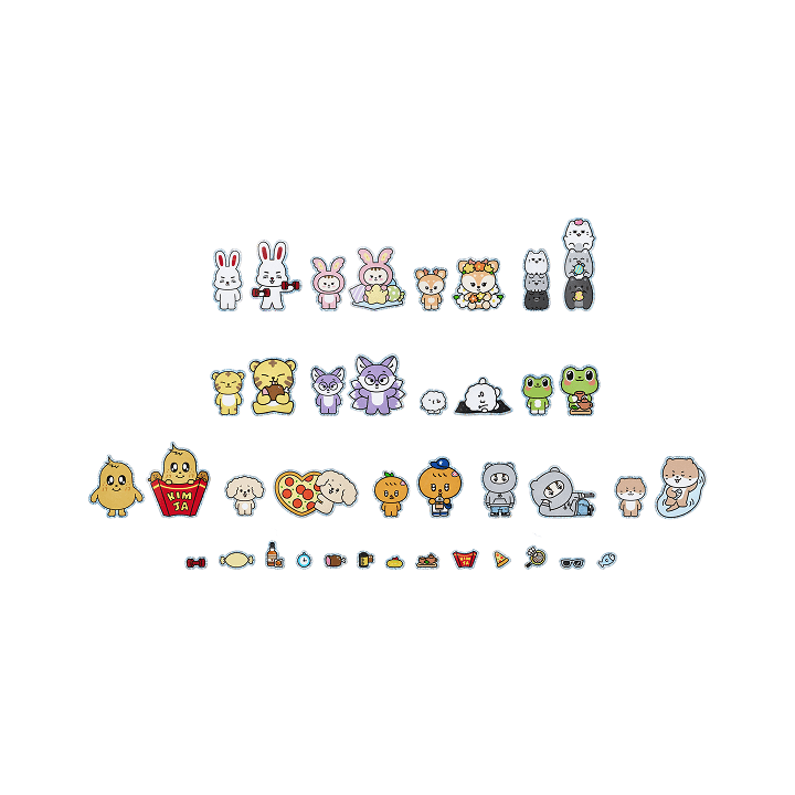 SEVENTEEN- Sticker Set