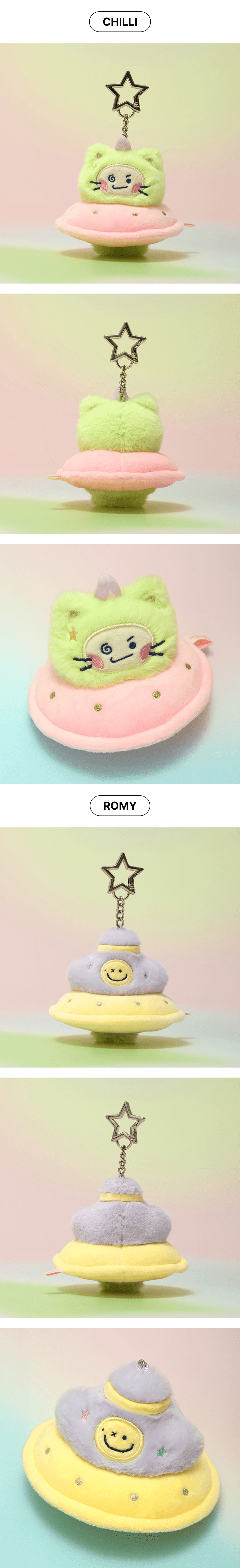 TRUZ PLANET mini PLUSH KEYRING 2 detail