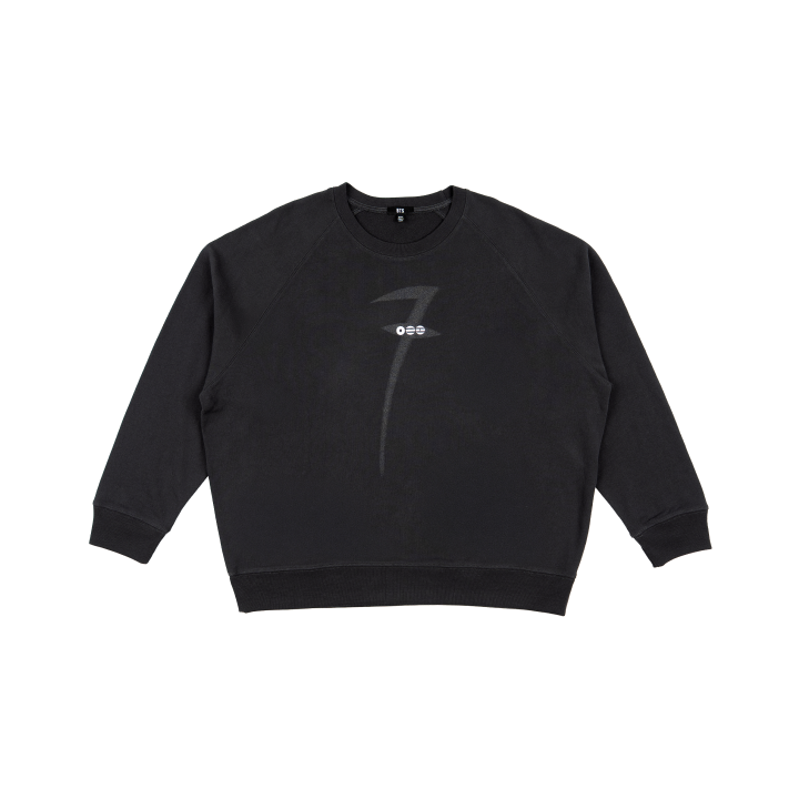 [NA Exclusive] L/S Sweatshirt (Black), listed by the store