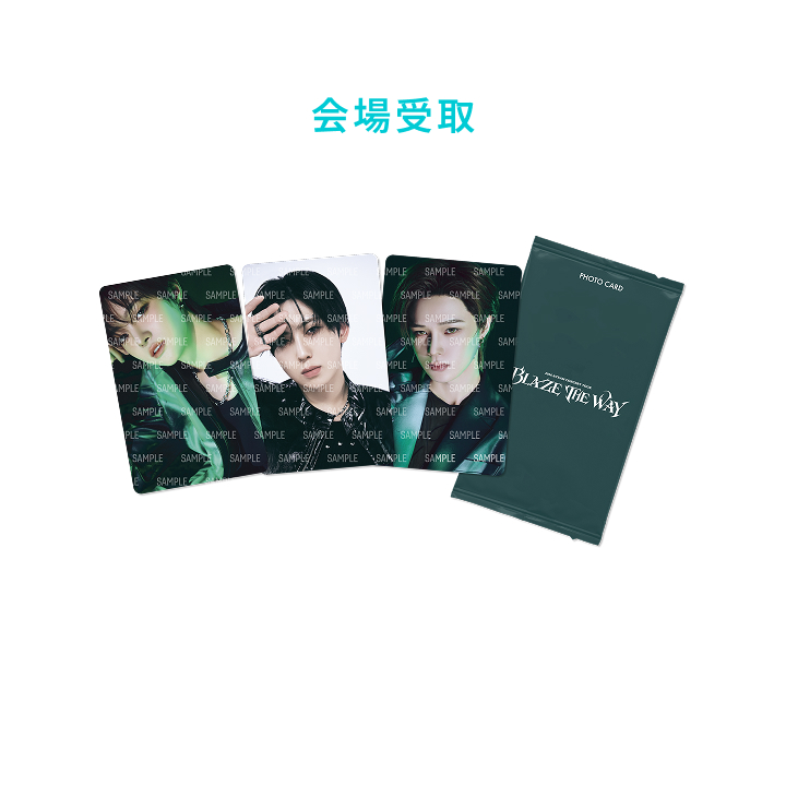 [BLAZE THE WAY]PHOTO CARD, listed by the store