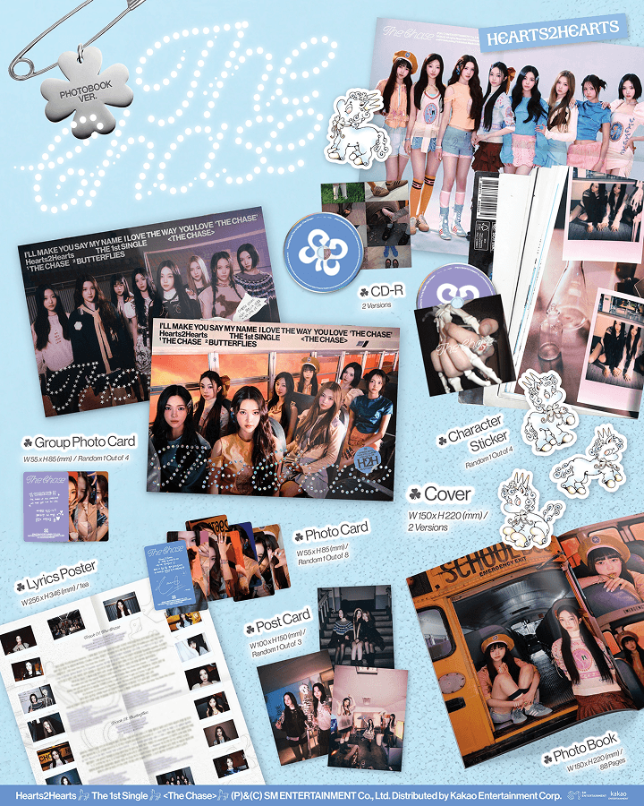 [UNBOXING EVENT] The 1st Single [The Chase] (Photobook Ver.) (Set) 1 detail