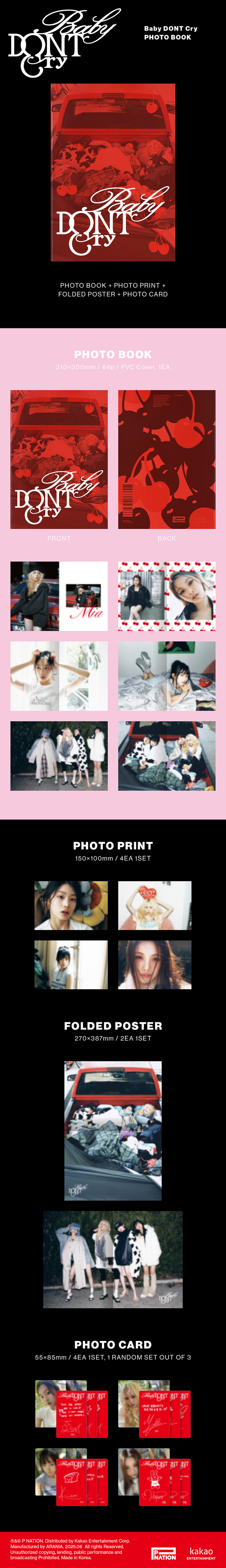 ★非売品◆サインCD◆Baby DONT Cry◆F Girl◆国内発送 Baby DONT Cry | Baby DONT Cry Debut Single [F Girl] PHOTOBOOK