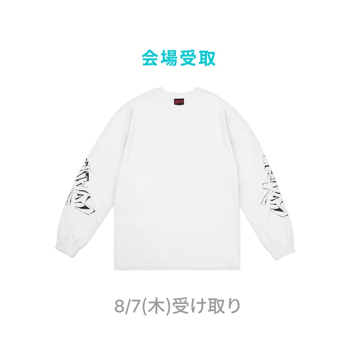 [8/7(木)受け取り]L/S T-SHIRTS(WT)