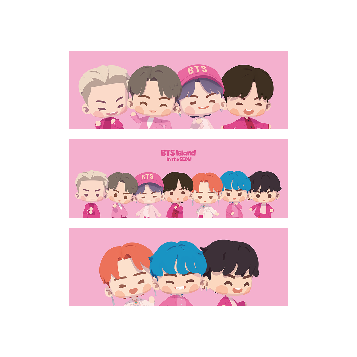 [In the SEOM] Long Photo Sticker (Boy With Luv Ver.)