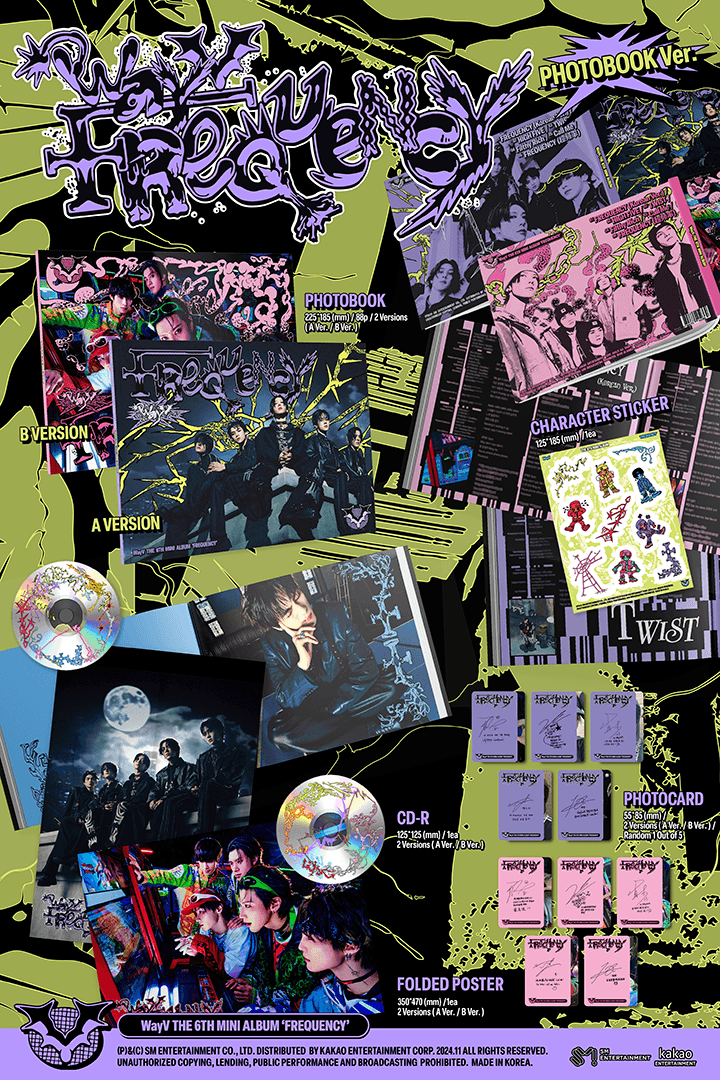 The 6th Mini Album [FREQUENCY] (Photo Book Ver.) (Set) 0 detail
