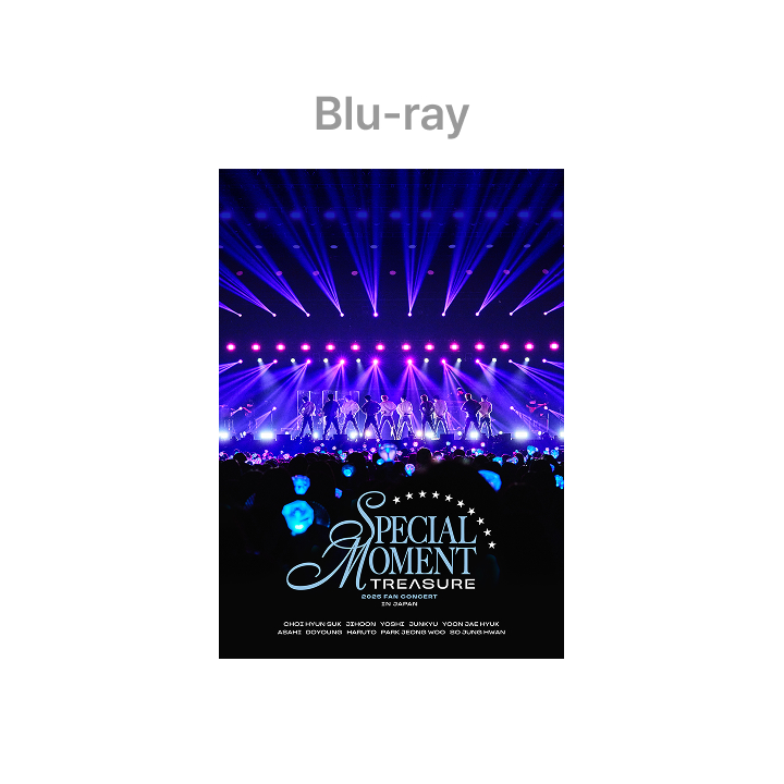 Blu-ray2枚組(スマプラ対応) TREASURE 「2025 TREASURE FANCONCERT [SPECIAL MOMENT]」