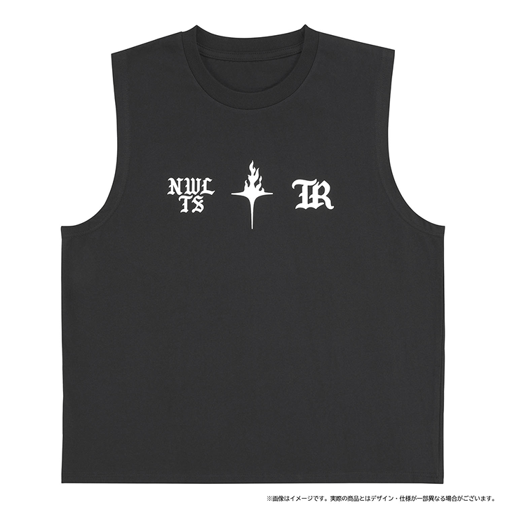 [THE STAGE]ノースリーブTシャツ（BLACK）
