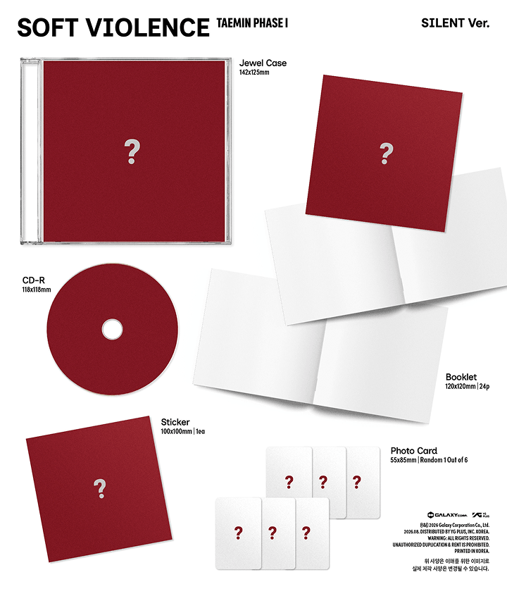 [PHASE I : Soft Violence] (JEWEL Ver.) (Random) 0 detail