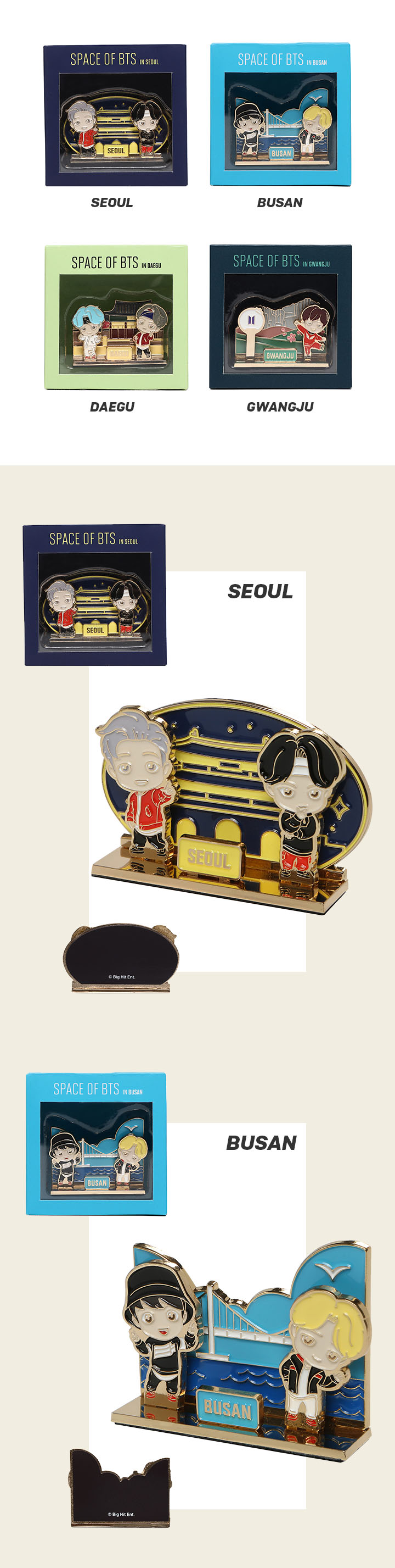 BTS | TinyTAN City Magnet