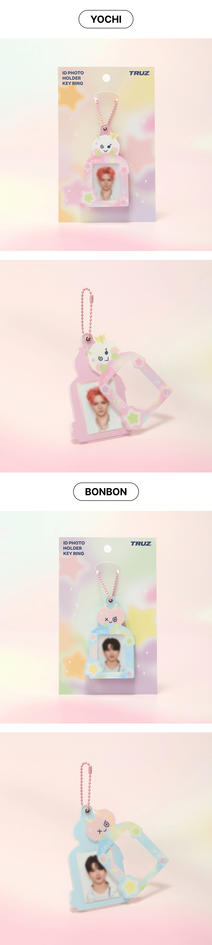 TRUZ PLANET PHOTO FRAME KEYRING 3 detail
