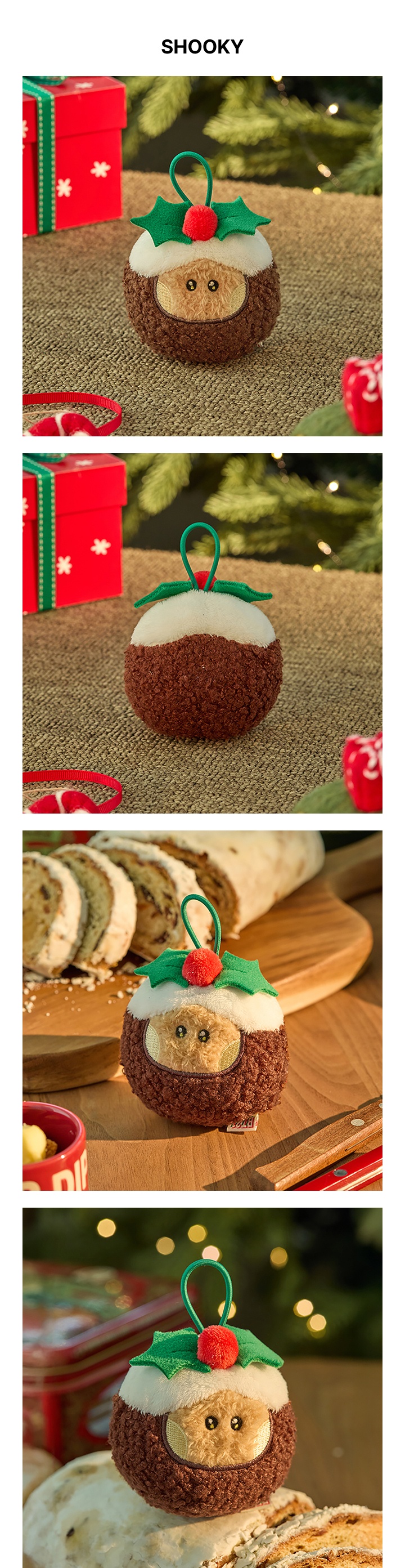 mini minini ORNAMENT PLUSH KEYRING PETITE HOLIDAY 3 detail