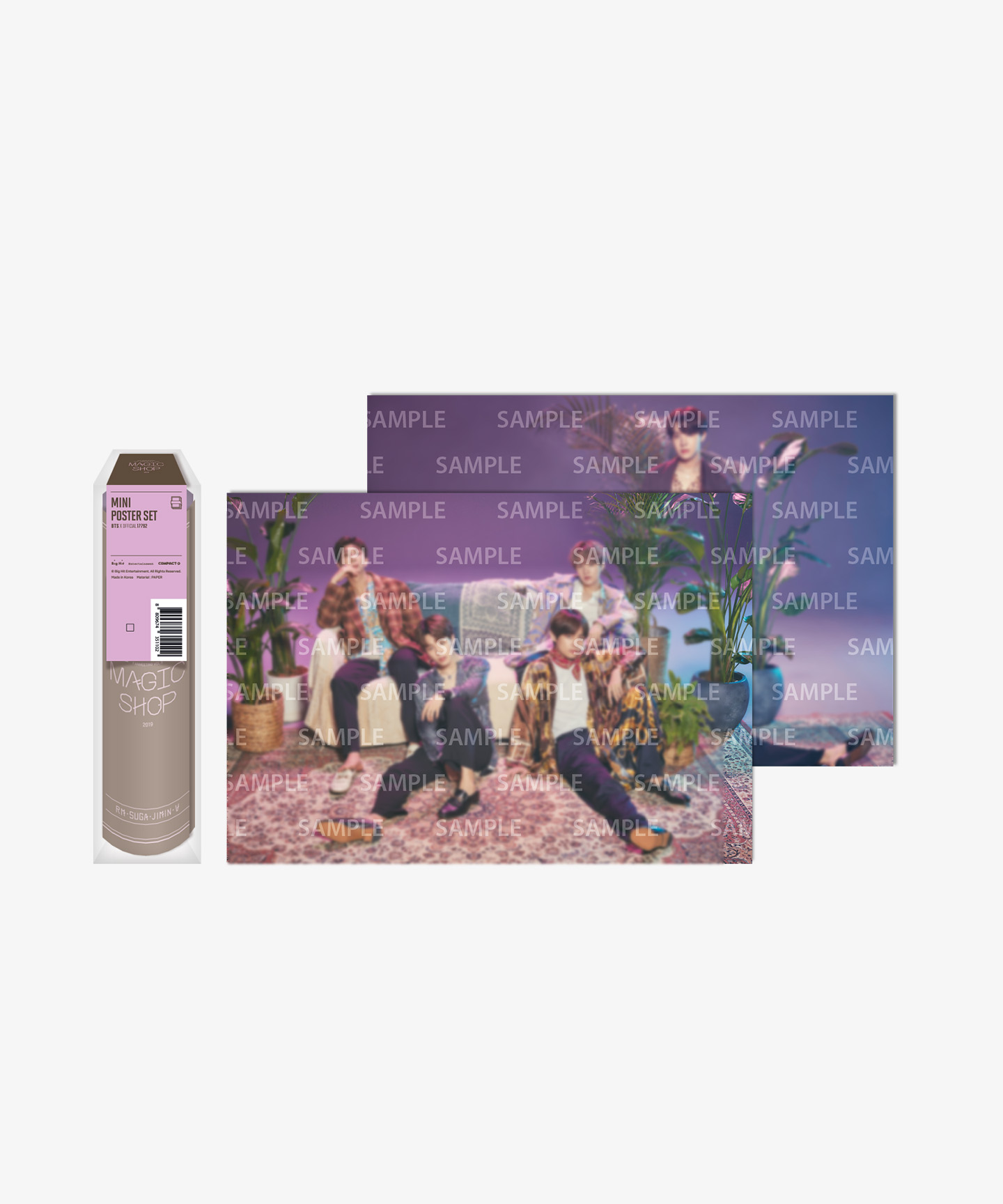 BTS | [70% BF 2021] Mini Poster Set