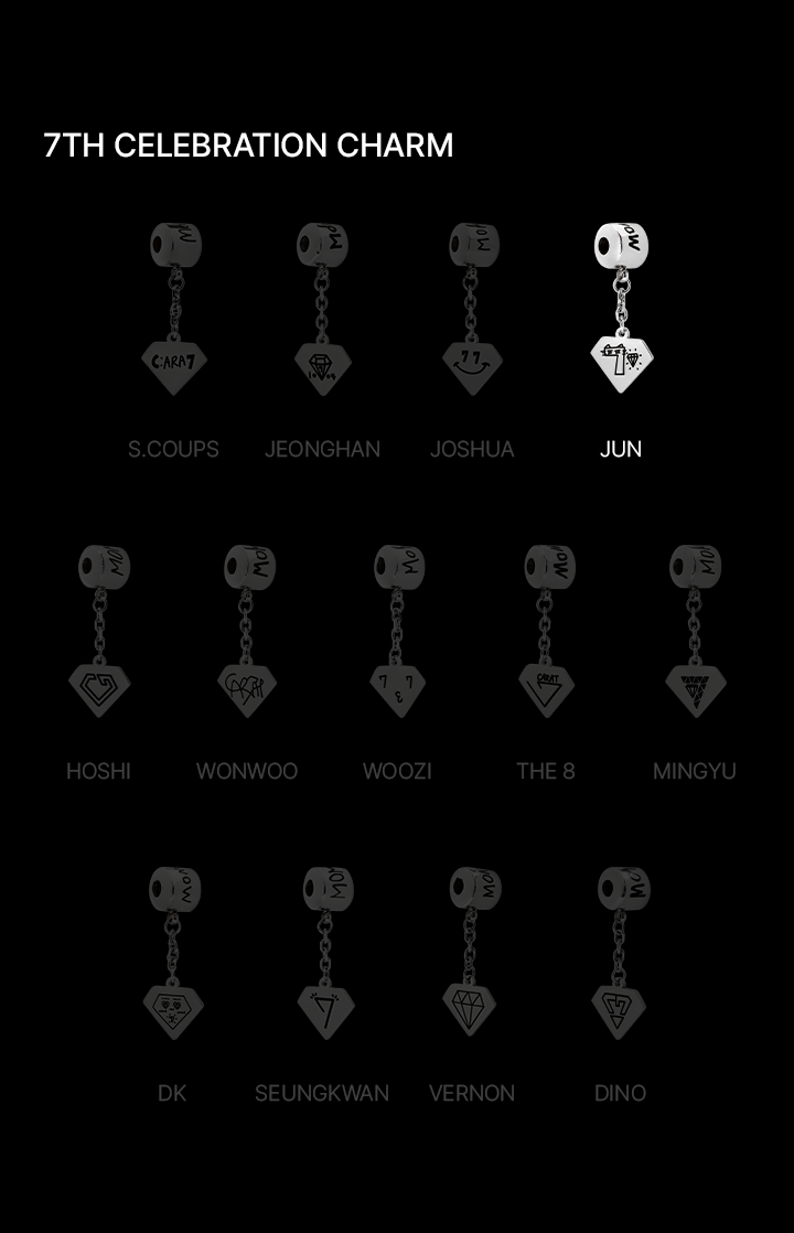 7th Celebration Charm_JUN 0 detail
