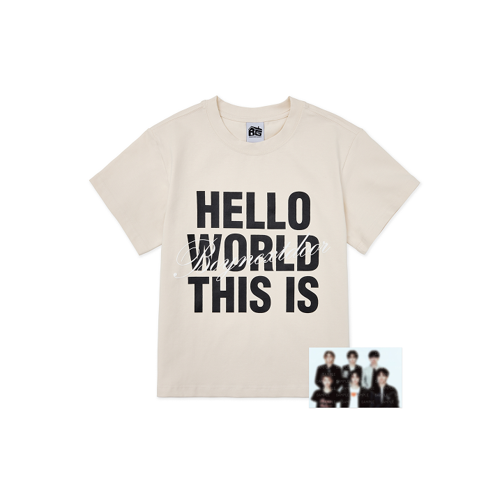 BOYNEXTDOOR x GRAILZ S/S T-Shirt Tシャツ　M BOYNEXTDOOR | [BOYNEXTDOOR x GRAILZ] S/S T-shirt (Beige)