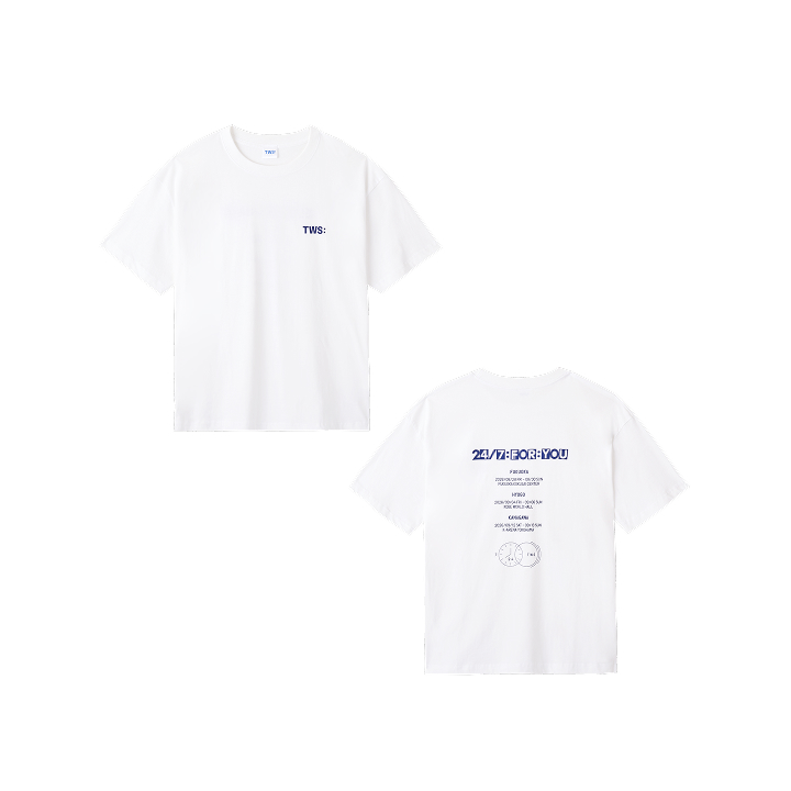 [24/7:FOR:YOU IN JAPAN]S/S T-SHIRT (WHITE)