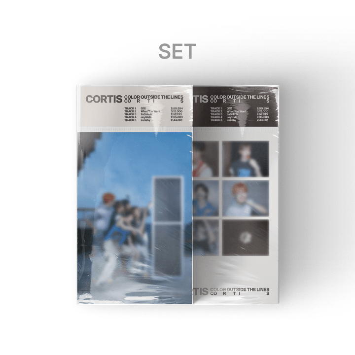 The 1st EP [COLOR OUTSIDE THE LINES] (Weverse Albums ver.) (Set)