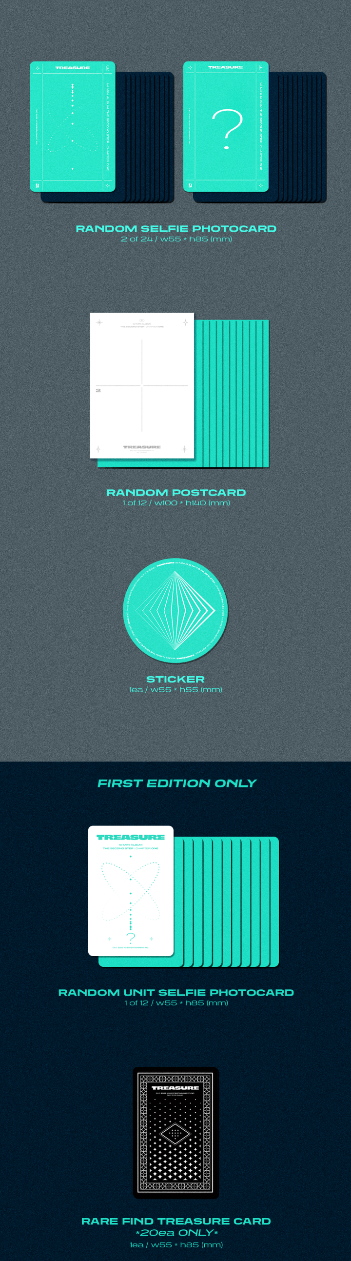 1st Mini Album THE SECOND STEP : CHAPTER ONE (Set) 4 detail