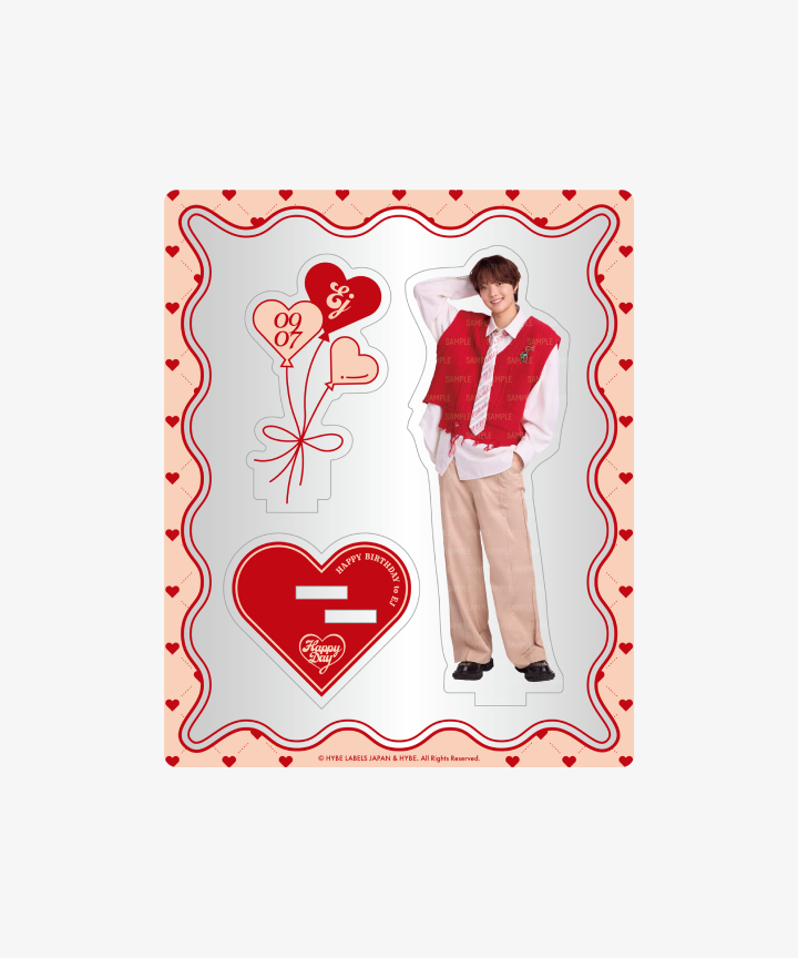 &TEAM　EJ　ユニバ　トレカ weverse アクリルスタンド　cafe &TEAM | [EJ] ACRYLIC STAND