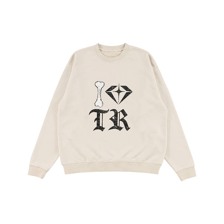 [PULSE ON IN JAPAN]I LOVE TREASURE プルオーバー（IVORY）
