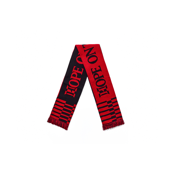 【公式品】 BTS マフラー muffler BTS | Tour Slogan Muffler (Red)