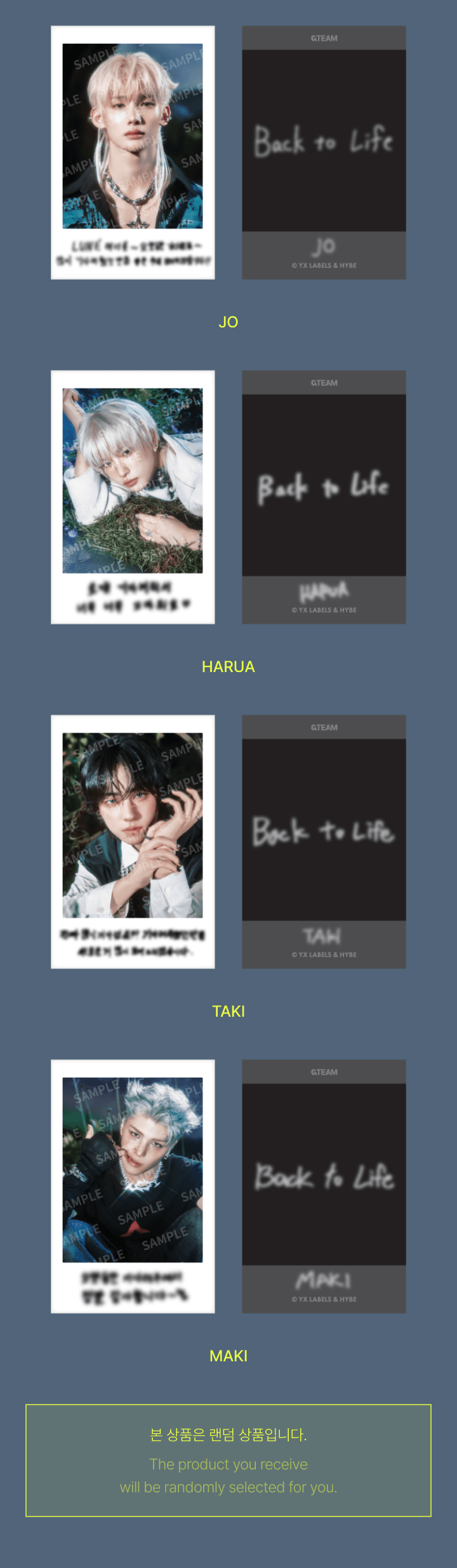 INSTANT PHOTO 2 detail