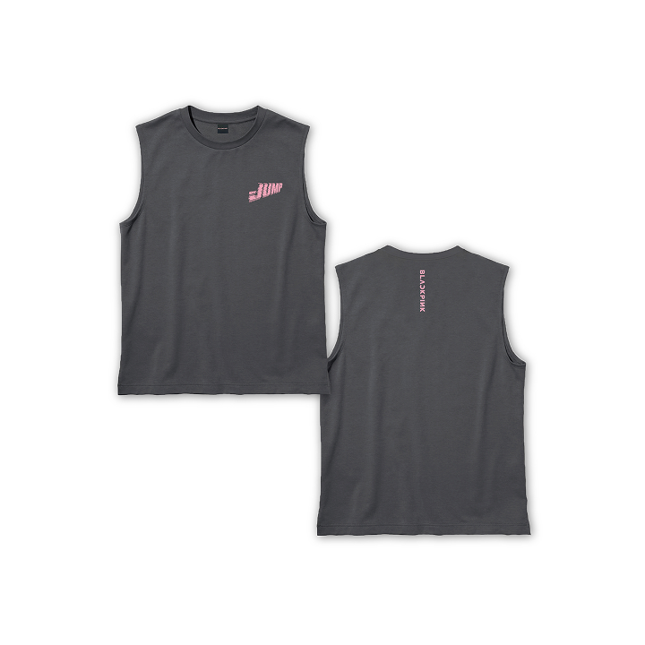 [JUMP] スリーブレスTシャツ（CHARCOAL）