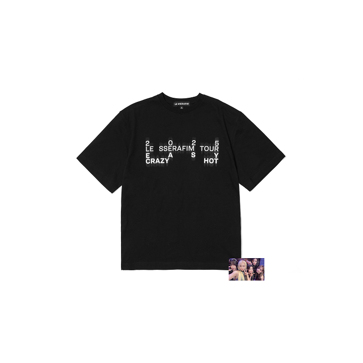 LE SSERAFIM | S/S T-Shirt (black)