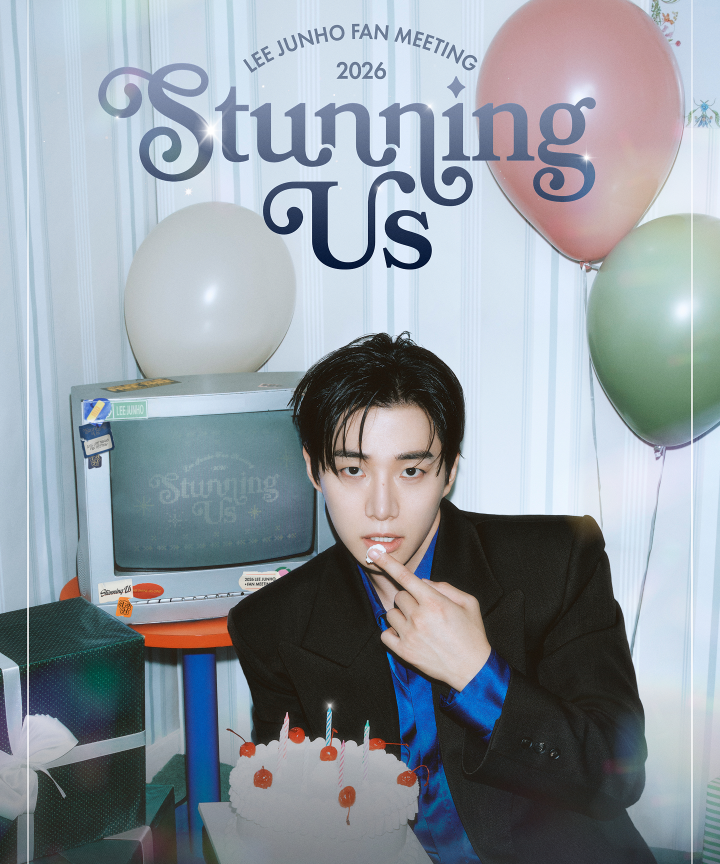 LEE JUNHO STUNNING US １月25日分入場特典と配布物4枚 2026 LEE JUNHO FAN MEETING 〈STUNNING US〉VOD OPEN! 함께여서 더
