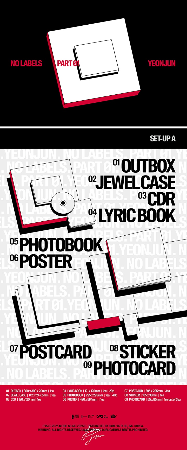 NO LABELS: PART 01 (SET-UP A) (Weverse Exclusive) 0 detail