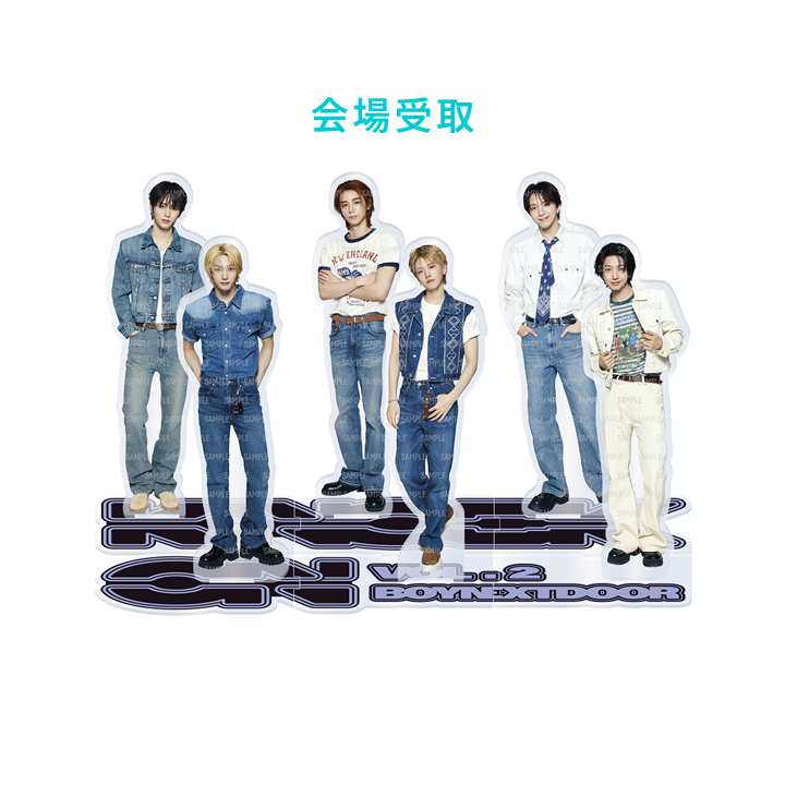 [KNOCK ON Vol.2 IN JAPAN]ACRYLIC STAND, listed by the store