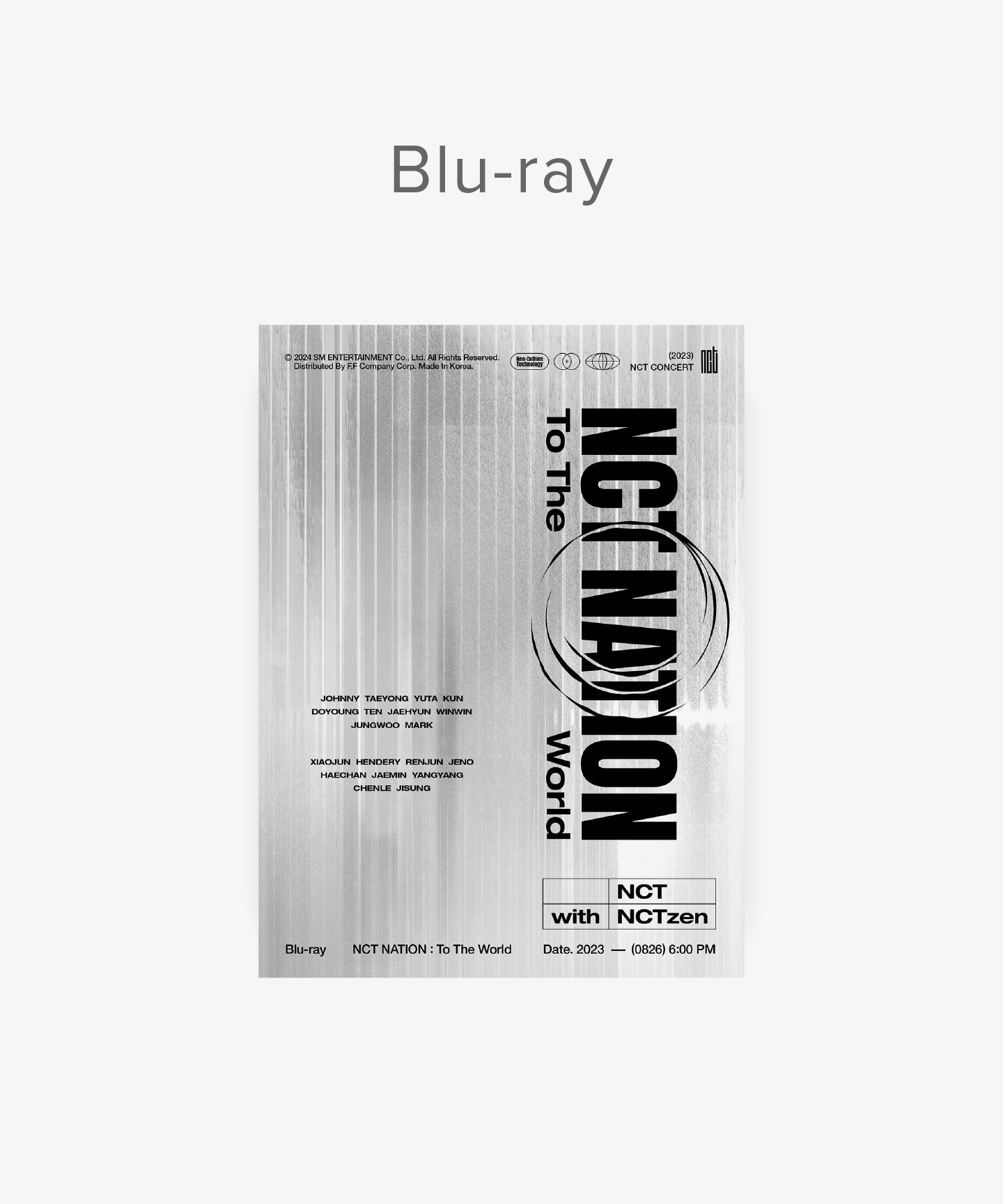 2023 NCT CONCERT – NCT NATION：To The World in INCHEON （Blu-ray）