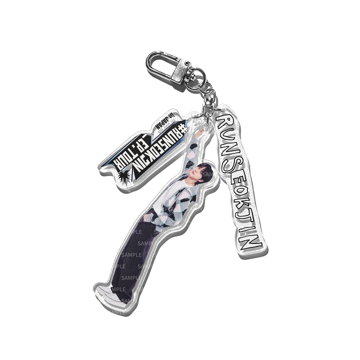 [RUNSEOKJIN in JAPAN] ACRYLIC KEYRING