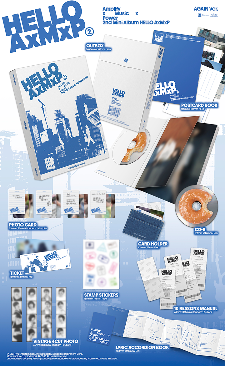 HELLO AxMxP The 2nd Mini Album [hello Axmxp] (set)