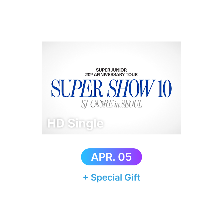SUPER JUNIOR SUPERSHOW10 アプグレ　スパショ10 3/8 SUPER JUNIOR 20th Anniversary TOUR <SUPER SHOW 10> in SEOUL LIVE