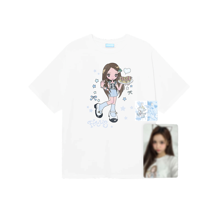 Hearts2Hearts イェオン Tシャツ トレカ セット Hearts2Hearts | T-SHIRT SET