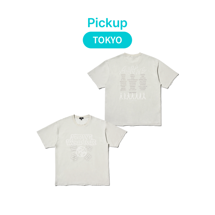 S/S TOUR T-SHIRT (GRAY) (JP VER.) Mサイズ BTS | [TOKYO] S/S Tour T-Shirt (Gray) (JP Ver.)