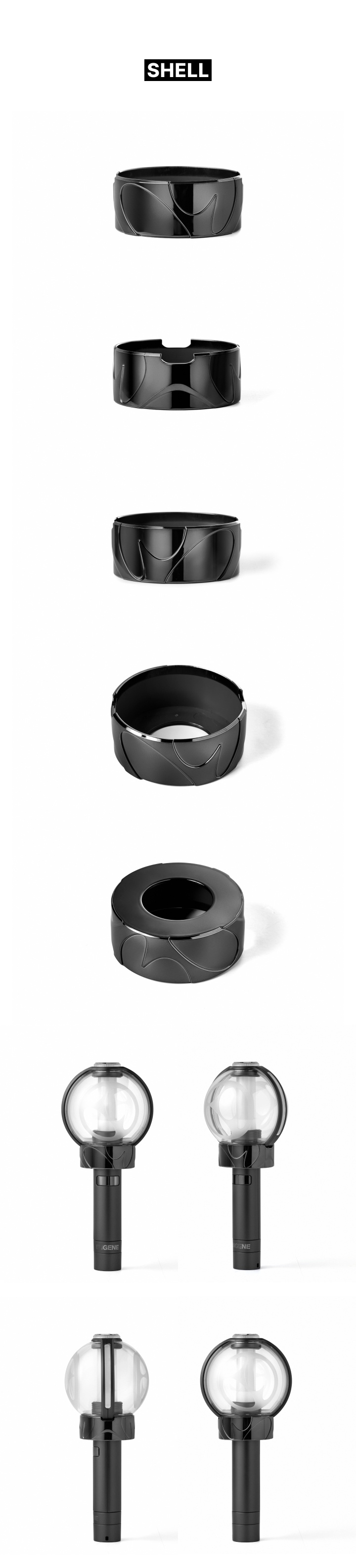 Official Light Stick Deco Set 1 detail