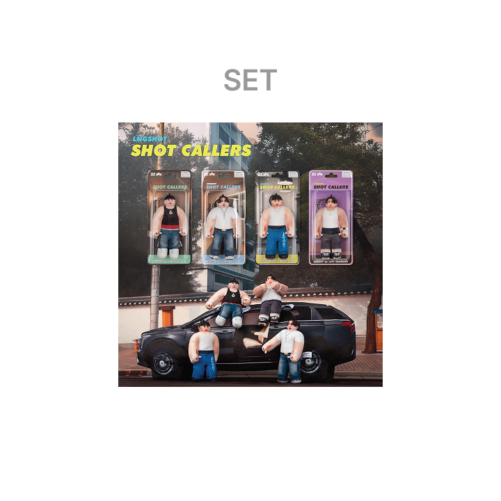 LNGSHOT | DEBUT EP [SHOT CALLERS] Character Ver. (Set)
