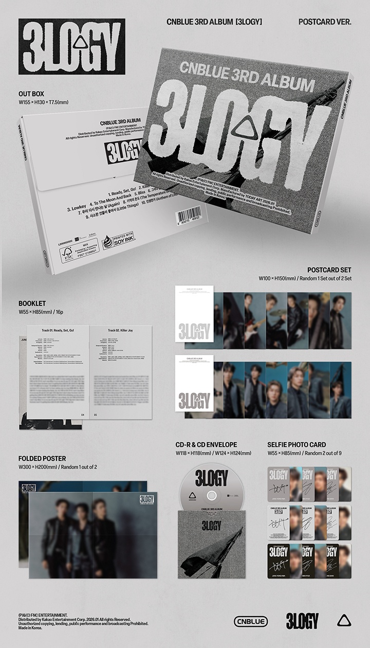 3RD ALBUM [3LOGY] (POSTCARD ver.) 1 detail