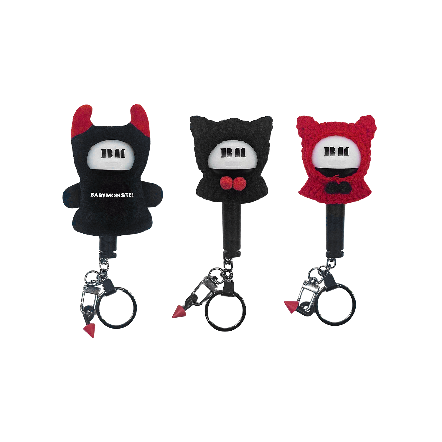 BABYMONSTER OFFICIAL LIGHT STICK KEYRING COVER