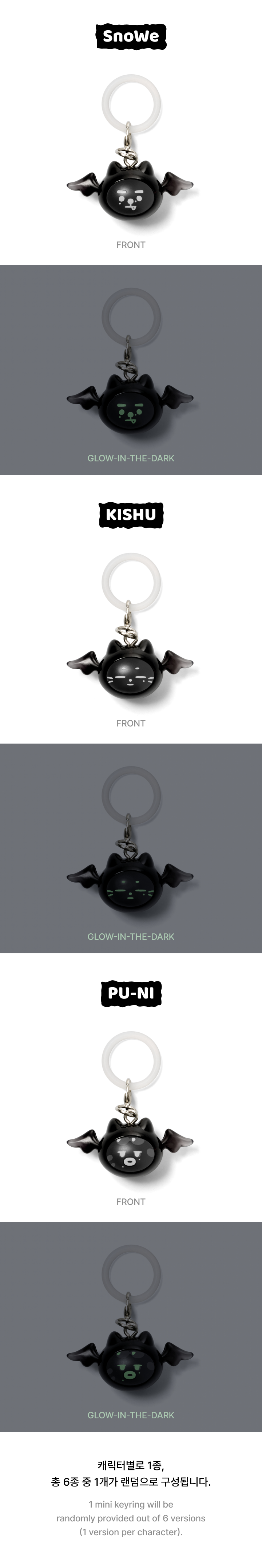 Lucky Draw [Mini Keyring] 3 detail