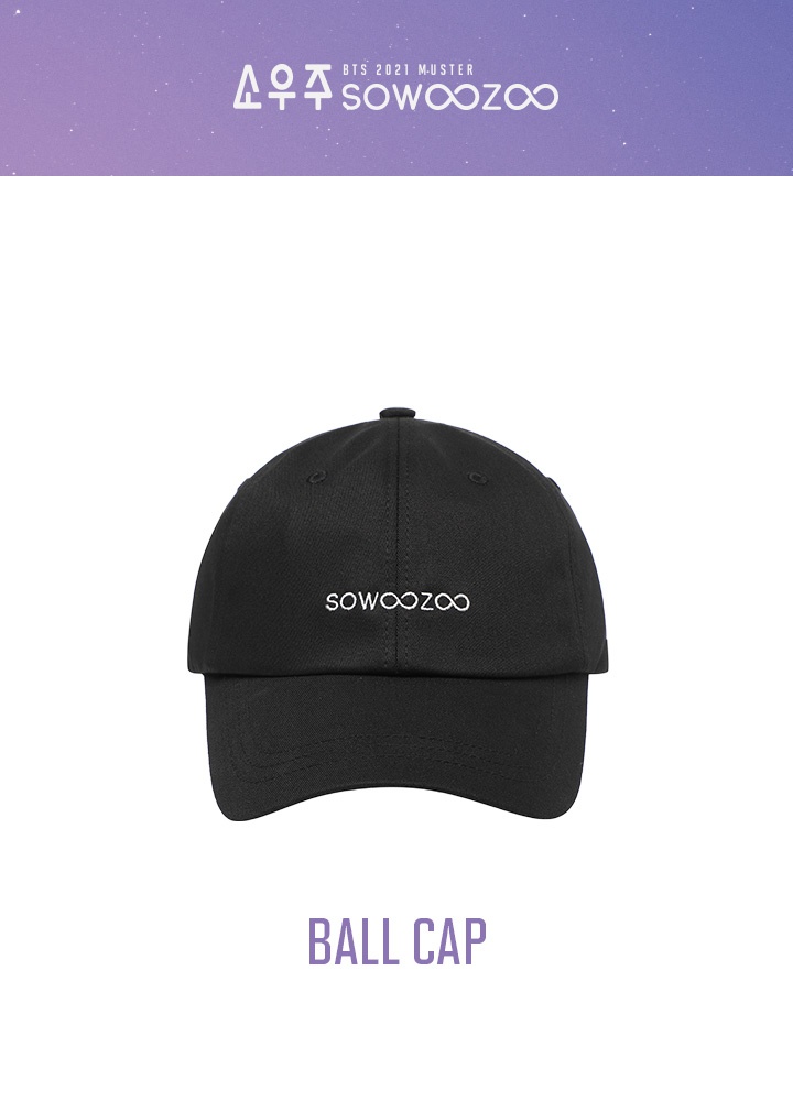 [SOWOOZOO] Ball Cap (black) 0 detail