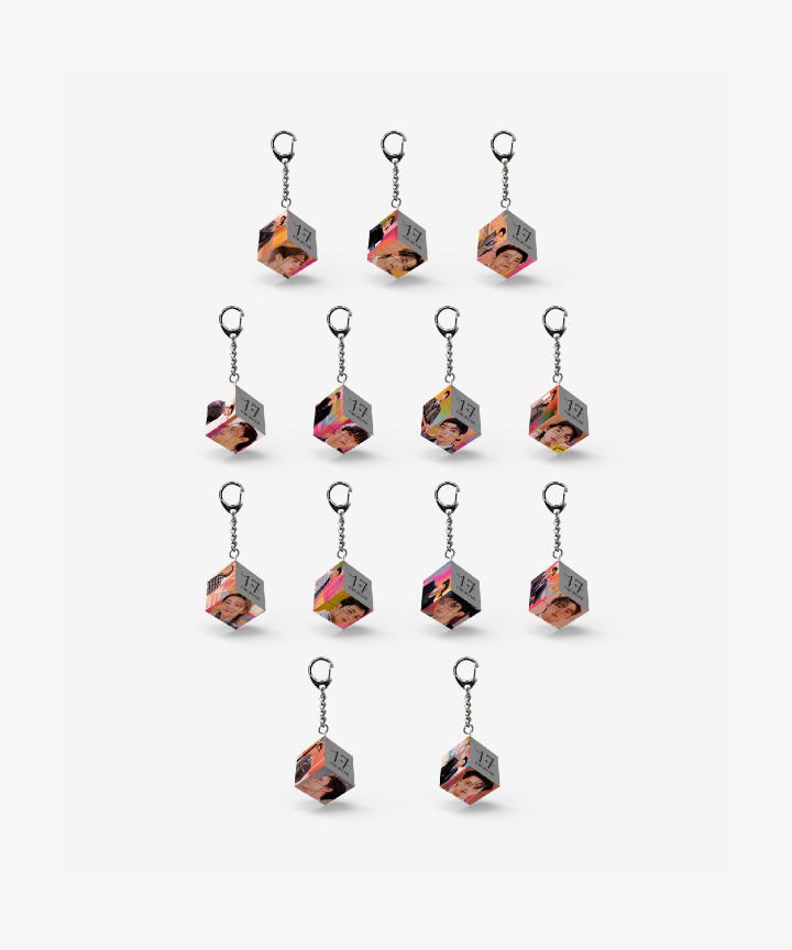 SEVENTEEN 関連グッズ　確認用 SEVENTEEN | SEVENTEEN Mini Cube Keyring (17 RIGHT HERE)