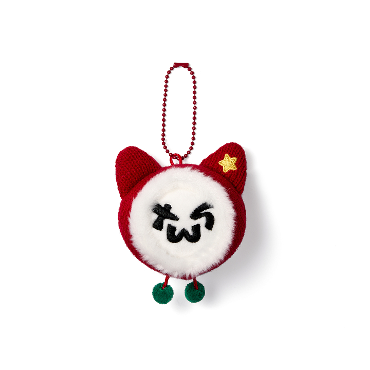 [TWS : HOLIDAY WITH US]FACE KEYRING (CAT)