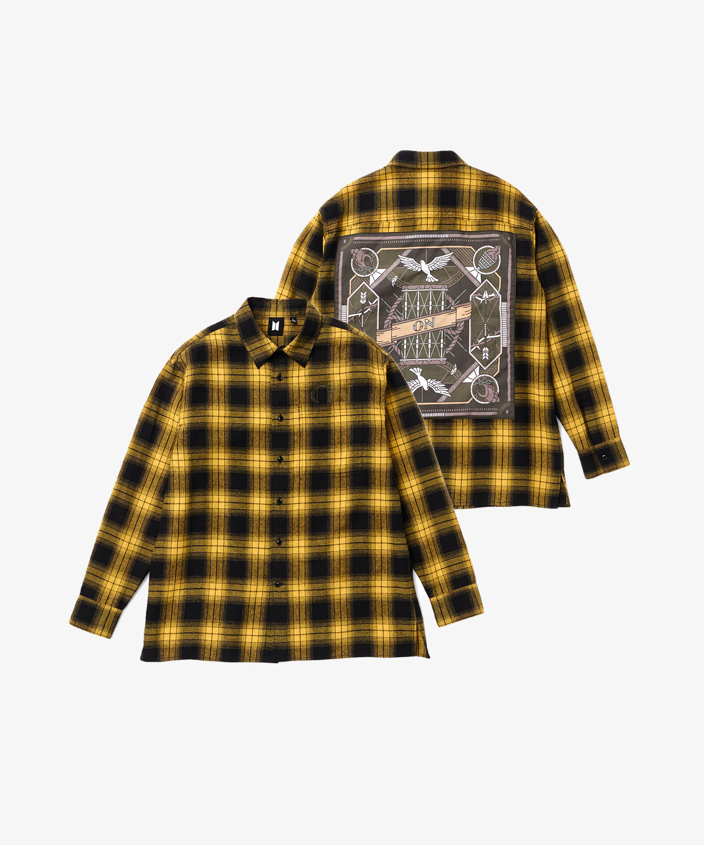 20 POP UP [ON] Flannel Shirt 01 